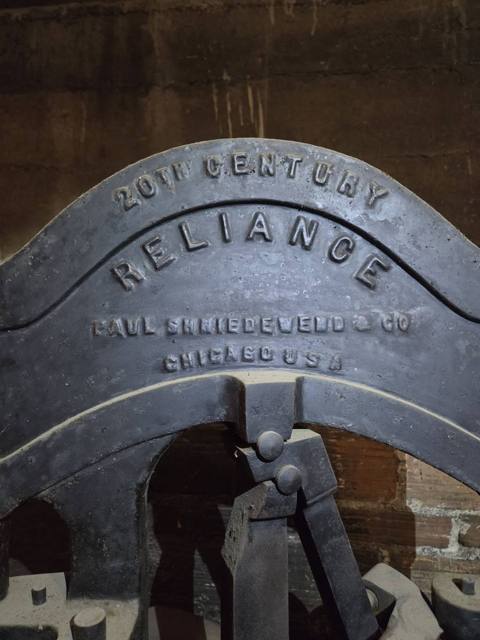 Embossed 20th Century Reliance crest