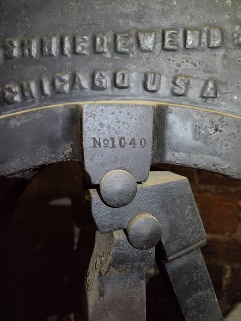 Serial No. 1040 under the crest